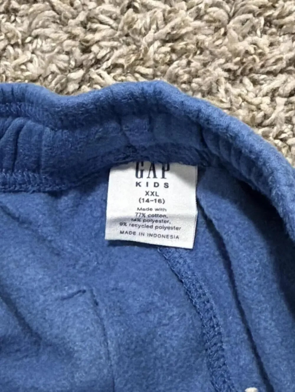 GAP Kids Boys Blue Sweatpants XXL